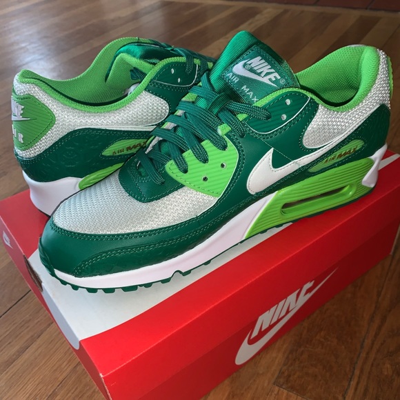 air max 90 st patty's day 2021